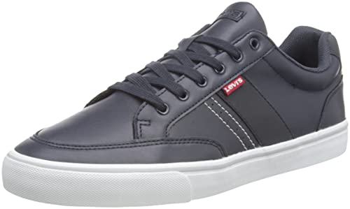 LEVI'S Herren Turner 2.0 Sneakers, Marineblau, 45 EU von Levi's