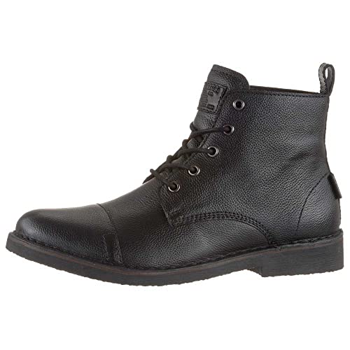 LEVIS FOOTWEAR AND ACCESSORIES Herren Track Levi's Boots, Full Schwarz, 39 EU von Levi's