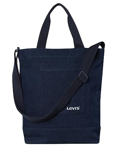 LEVIS FOOTWEAR AND ACCESSORIES Unisex Icon Tote Bags, Dunkelblau von Levi's