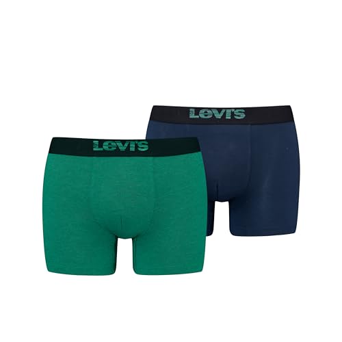 Levi's Herren Boxer Unterwäsche, Grün, XL (2er Pack) von Levi's