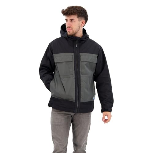 LEVIS Men's TAMALPAIS Hooded Jacket Blacks, Meteorite, L von LEVIS