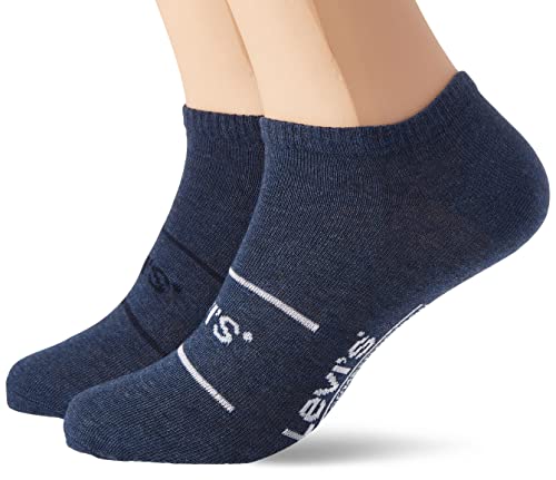 Levi's Unisex Sneaker Socken, Marineblau, 35/38 (2er Pack) von Levi's