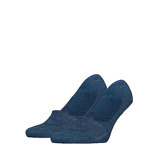 Levi's Unisex Footie Socken, Marineblau, 43/46 (2er Pack) von Levi's