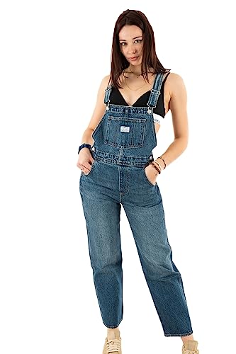 LEVIS VINTAGE OVERALL MED INDIGO - WORN IN von Levi's