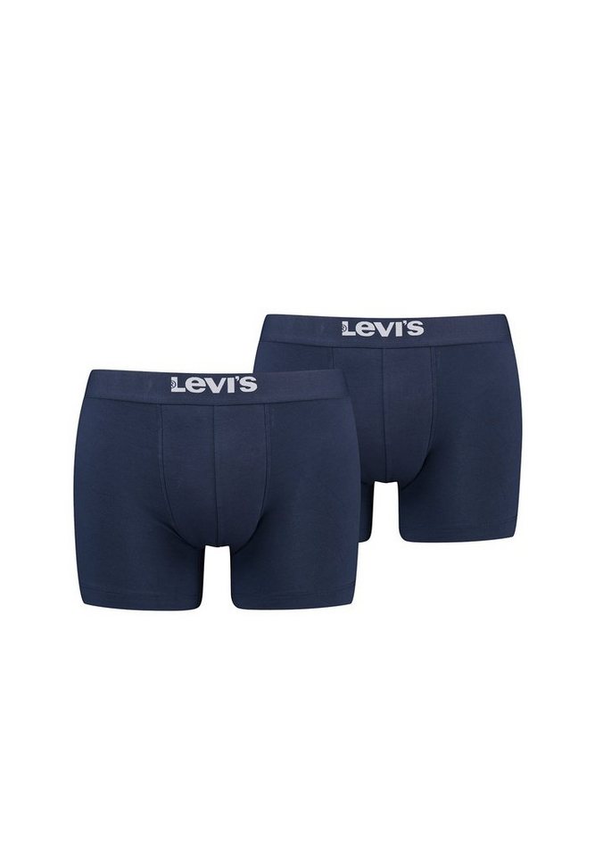 Levi's® Boxershorts MEN SOLID BASIC BOXER BRIEF ORGANIC CO 2er Pack (Set, 2-St., 2er-Pack) von Levi's®