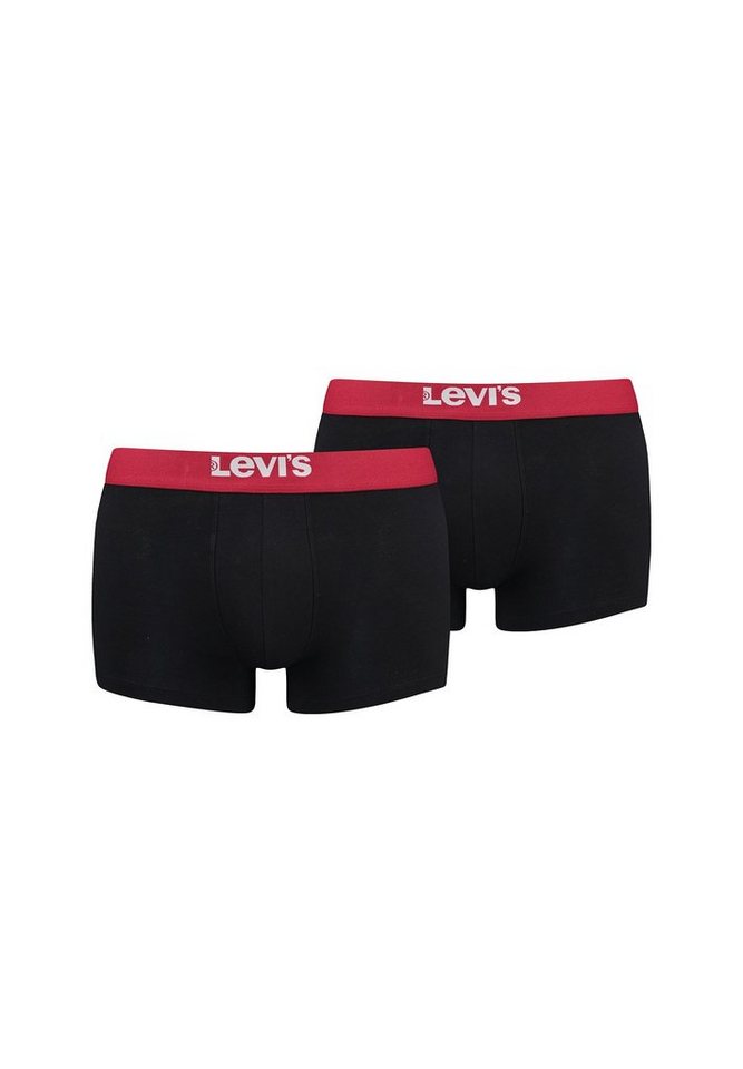 Levi's® Boxershorts LEVIS MEN SOLID BASIC TRUNK ORGANIC CO 2er Pack (Set, 2-St., 2er-Pack) von Levi's®