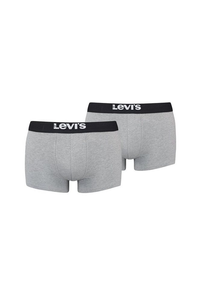 Levi's® Boxershorts LEVIS MEN SOLID BASIC TRUNK ORGANIC CO 2er Pack (Set, 2-St., 2er-Pack) von Levi's®