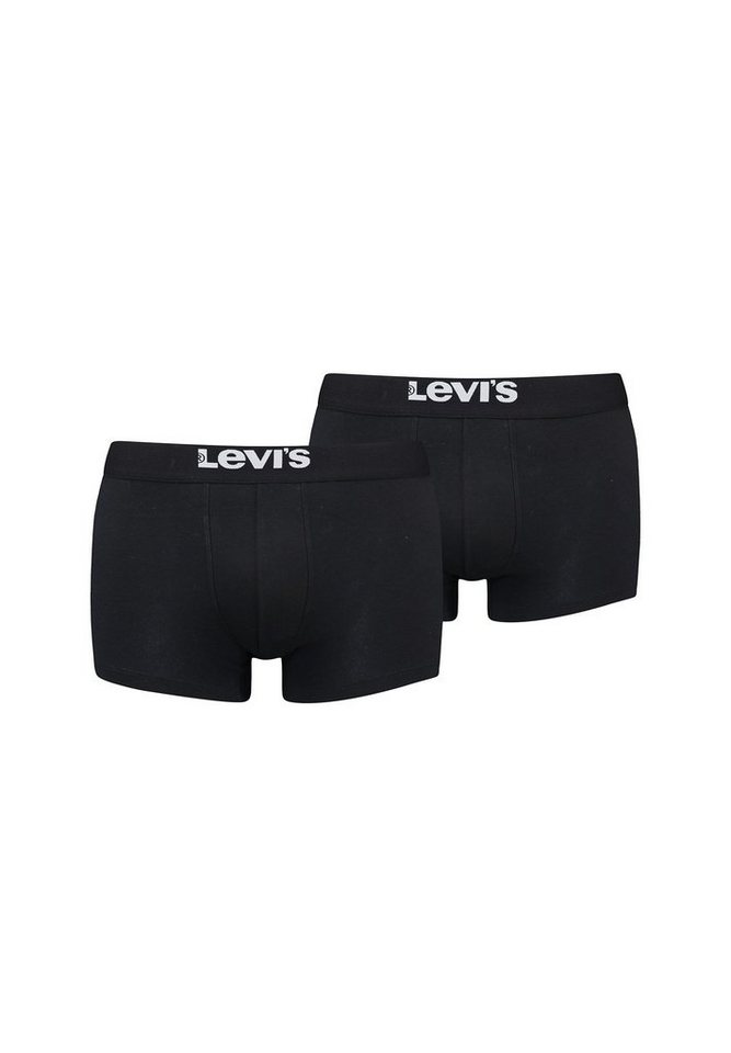 Levi's® Boxershorts LEVIS MEN SOLID BASIC TRUNK ORGANIC CO 2er Pack (Set, 2-St., 2er-Pack) von Levi's®