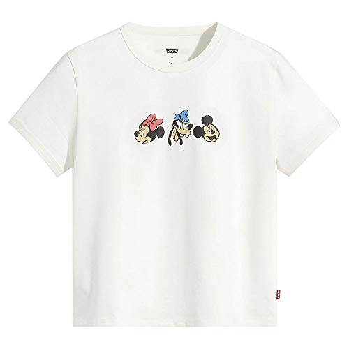 Levi's® Disney T-Shirt Marshmellow/Rib Trim S von Levi's