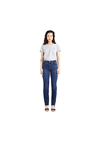 Levi's? Levis 724 01 51 High Rise Straight Chelsea Hour Jeans, 0151 Denim Medium, 25W von Levi's