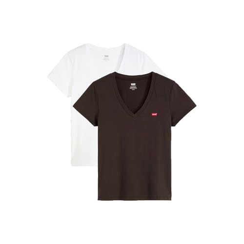 Levi's 2Pack Perfect Vneck Tees 2 Pack V Neck W Levi's 2Pack Perfect Vneck Tees 2 Pack V Neck W von Levi's