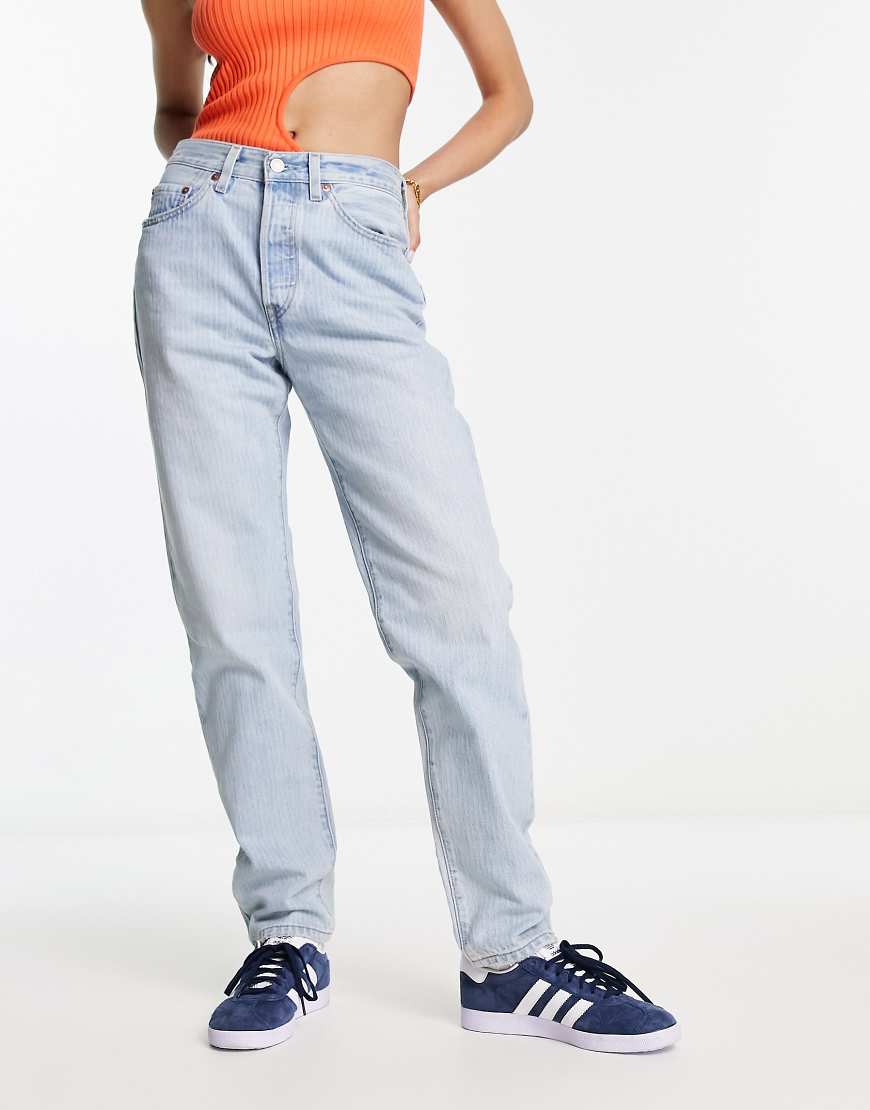 Levi's - 501 81 - Jeans in verwaschenem Hellblau von Levi's