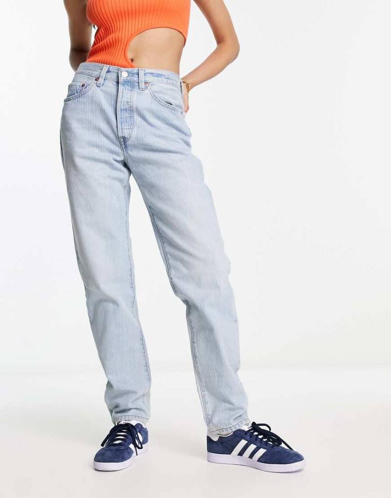 Levi's - 501 81 - Jeans in verwaschenem Hellblau Levi's - 501 81 - Jeans in verwaschenem Hellblau von Levi's