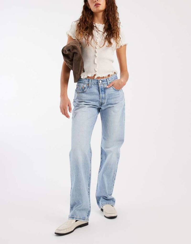 Levi's - 501 '90s - Straight Jeans in Hellblau von Levi's