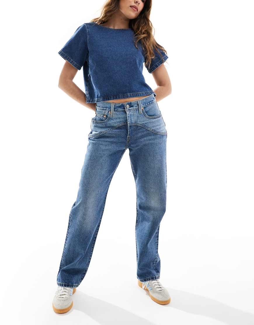 Levi's - 501 90s - Western-Jeans in Hellblau Levi's - 501 90s - Western-Jeans in Hellblau von Levi's