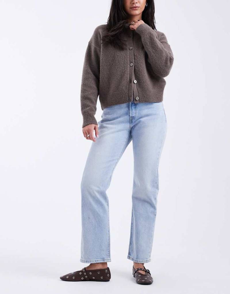 Levi's - 501 Hourglass - Straight Jeans in hellblauer Waschung von Levi's