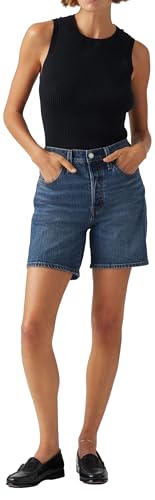 Levi's 501 Mid Thigh Short Broken Midnight No von Levi's