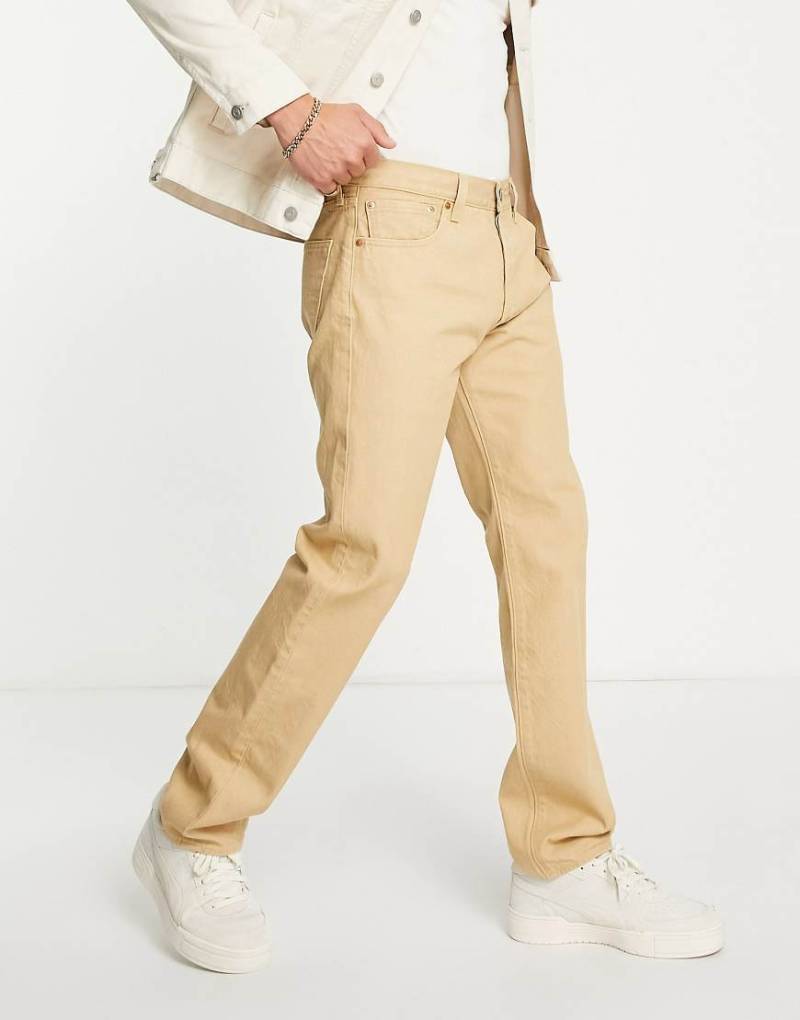 Levi's - 501 Original - Jeans in Gelbbraun von Levi's