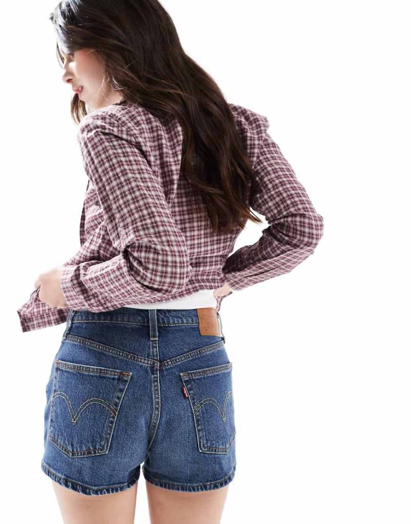 Levi's - 501 Original - Jeansshorts in mittelblauer Waschung von Levi's