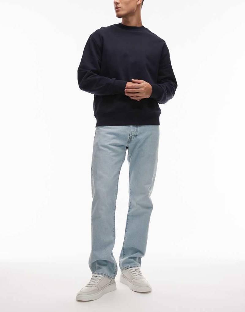 Levi's - 501 Original - Straight Jeans in Bleach-Waschung-Blau von Levi's