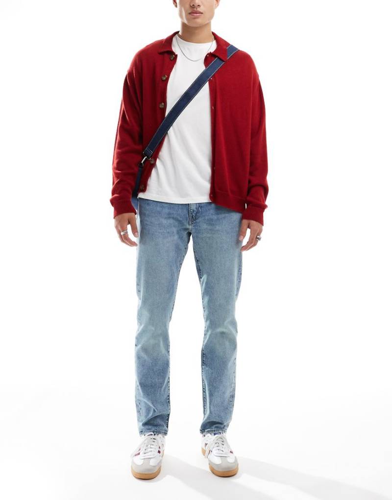 Levi's - 502 - Schmal zulaufende Jeans in Hellblau von Levi's