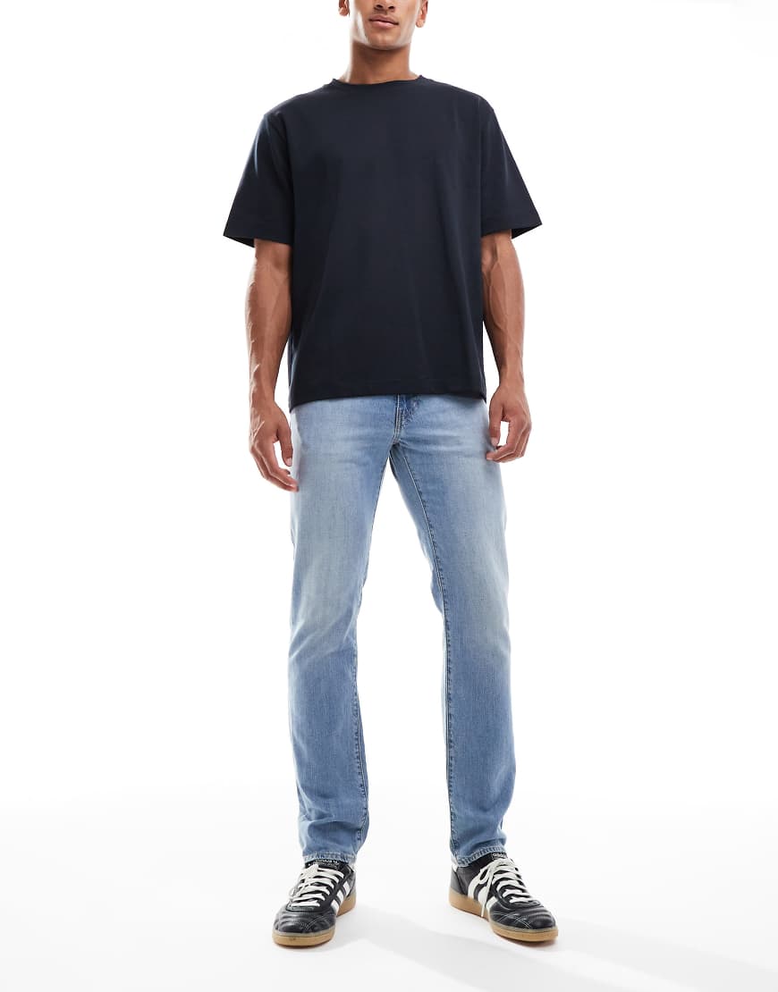 Levi's - 511 - Leichte Slim-Fit-Jeans in heller Vintage-Waschung-Blau Levi's - 511 - Leichte Slim-Fit-Jeans in heller Vintage-Waschung-Blau von Levi's