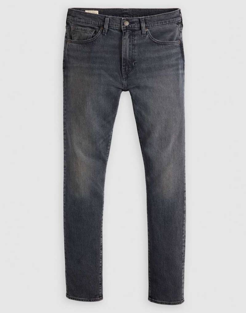Levi's - 512 - Schmal zulaufende Jeans in schwarzer Waschung mit schmalem Schnitt von Levi's