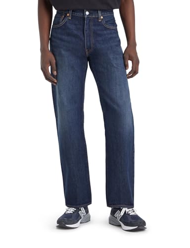 Levi's Herren 555™ Relaxed Straight Jeans Up The Score Blue 32 34 von Levi's
