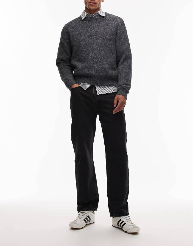 Levi's - 565 '97 - Locker geschnittene Straight Jeans in Schwarz von Levi's