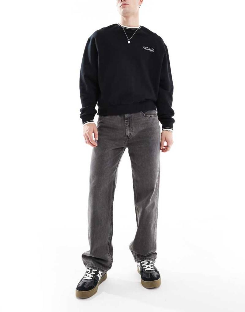 Levi's - 565 '97 - Locker geschnittene Jeans mit geradem Schnitt in Mittelgrau von Levi's