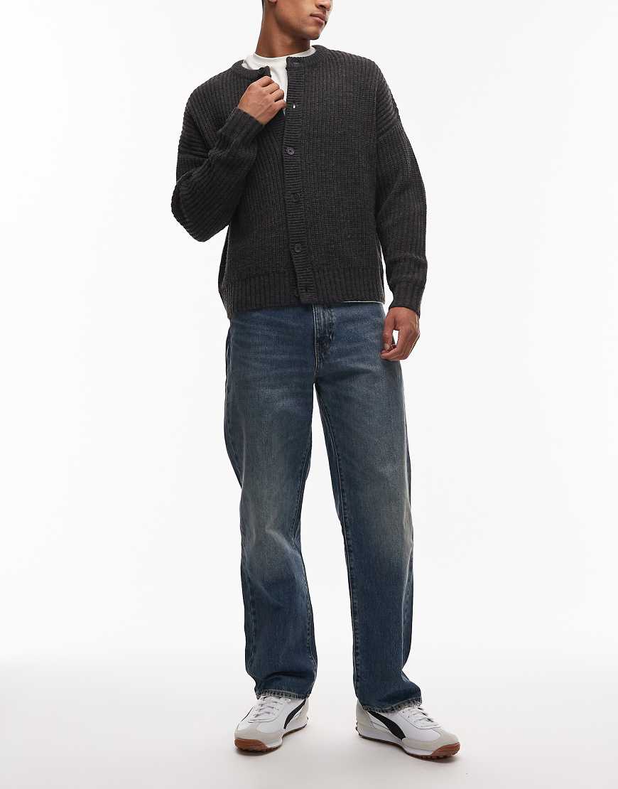 Levi's - 568 Stay Loose - Jeans in marineblauer Waschung von Levi's