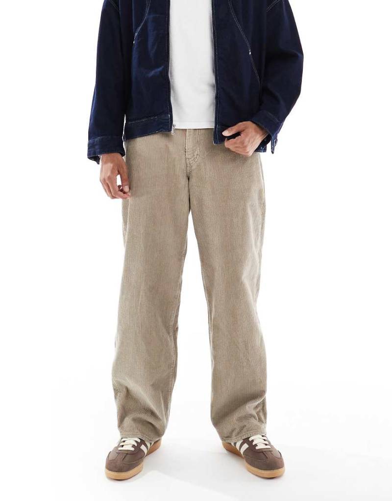 Levi's - 578 - Weite Cordhose in Beige mit 5 Taschen-Neutral von Levi's