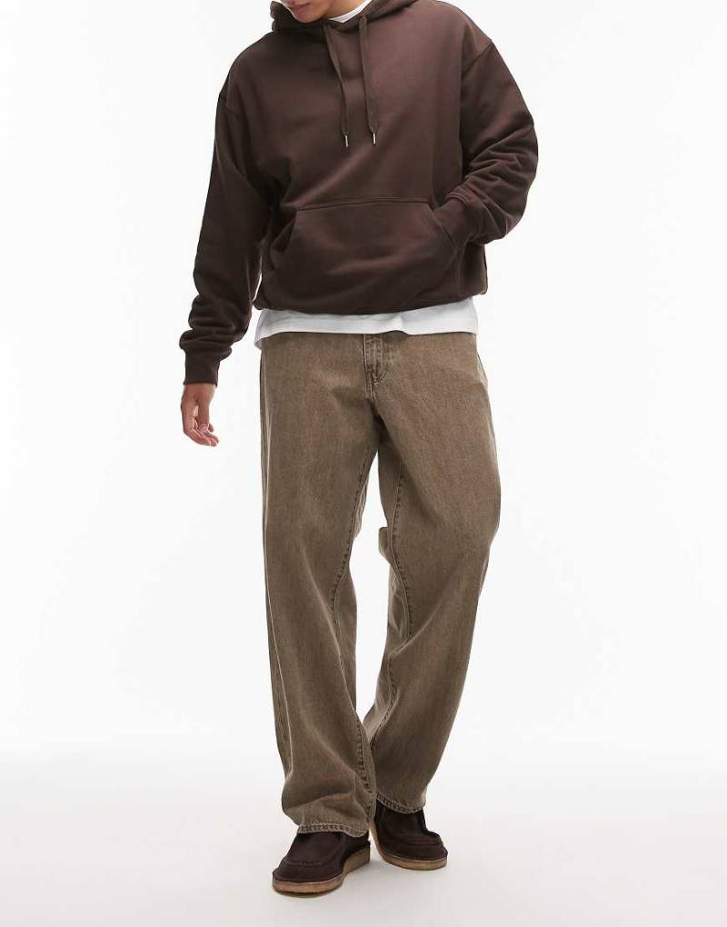 Levi's - 578 - Weit geschnittene Jeans in überfärbtem Sandton-Neutral von Levi's