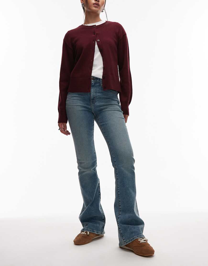 Levi's - 726 - Schlagjeans in blauer Vintage-Waschung mit hohem Bund von Levi's