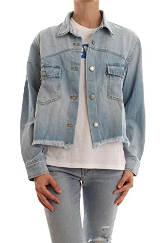 Levi's Addison Your Best Shot (2) Langarm Hemd Damen Blau XS (X-Small) von Levi's