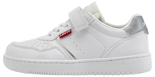 Levi's Aiden Top mit Klettverschluss, elastisch Sneaker, silberfarben, 31 EU Levi's Aiden Top mit Klettverschluss, elastisch Sneaker, silberfarben, 31 EU von Levi's