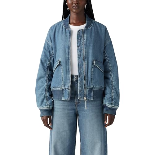 Levi's Andy Tech Jacke Romantic Rewind - Blue XS von Levi's