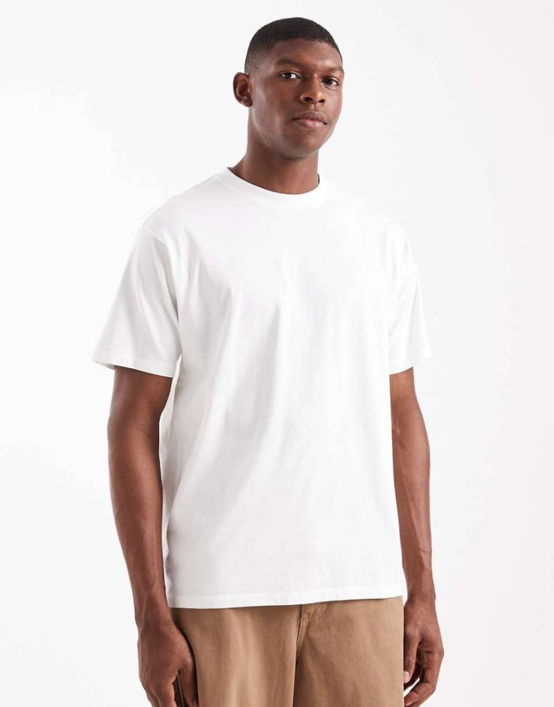 Levi's - Archive 2 - Vintage-T-Shirt in Weiß mit Pferde-Logo und Oversize-Schnitt von Levi's