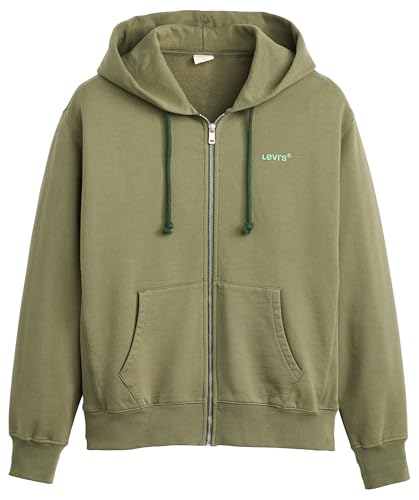 Levi's Authentic Full Zip Moss Olive Garment Dy von Levi's