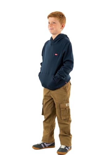 Levi's Baby-Jungen LVB MINI Batwing Hoodie Hooded Sweatshirt, Dress Blues, 8 Years von Levi's