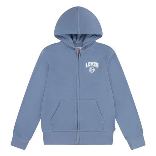 Levi's Baby-Jungen LVB SOLID Full Zip Hoodie 6EK793 Hooded Sweatshirt, Coronet Blue, 9 Months von Levi's