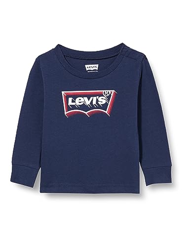 Levi's Kids Lvb glow effect ls batwing Baby Jungen Dress Blues 3 Jahre von Levi's