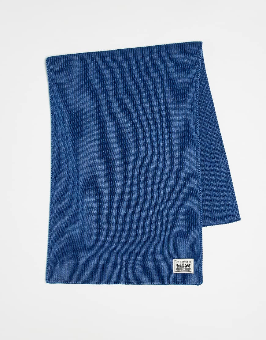 Levi's - Backpatch - Strickschal in Mittelblau Levi's - Backpatch - Strickschal in Mittelblau von Levi's