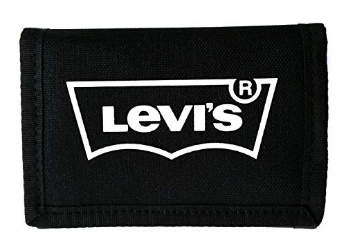 Levi's Basics Bowers Trifold - Hollow Batwing, Herren, Schwarz (Regular Black), 1x9x12 cm (W x H L) von Levi's