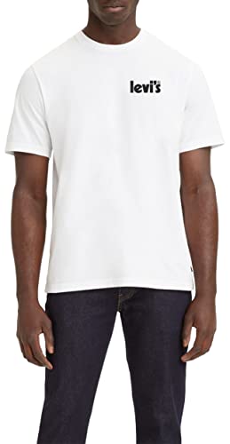 Levi's Big & Tall Ss Relaxed Fit TeeHerrenT-Shirt, Poster White, 4XL von Levi's