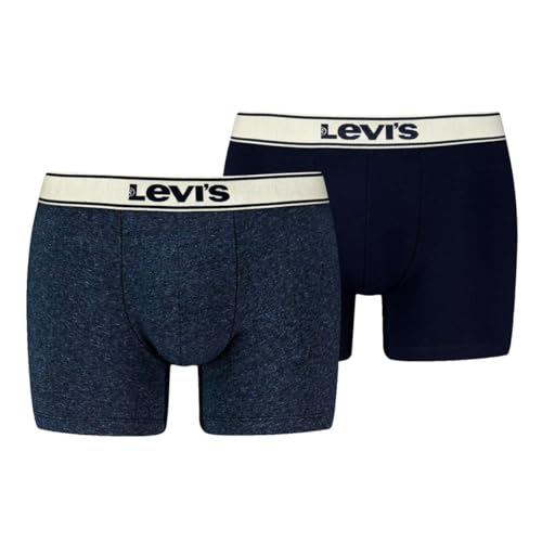 Levi's Herren Boxer Unterwäsche, Marineblau, L von Levi's