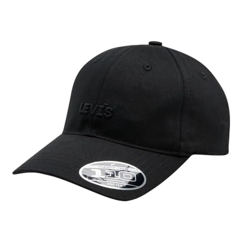 Levi's Cap Headline-Logo-Flexfit-Kappe, Regular Black, One Size von Levi's