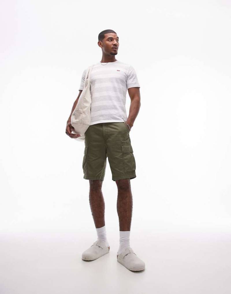 Levi's - Carrier - Cargo-Shorts aus Canvas in Dunkelgrün von Levi's