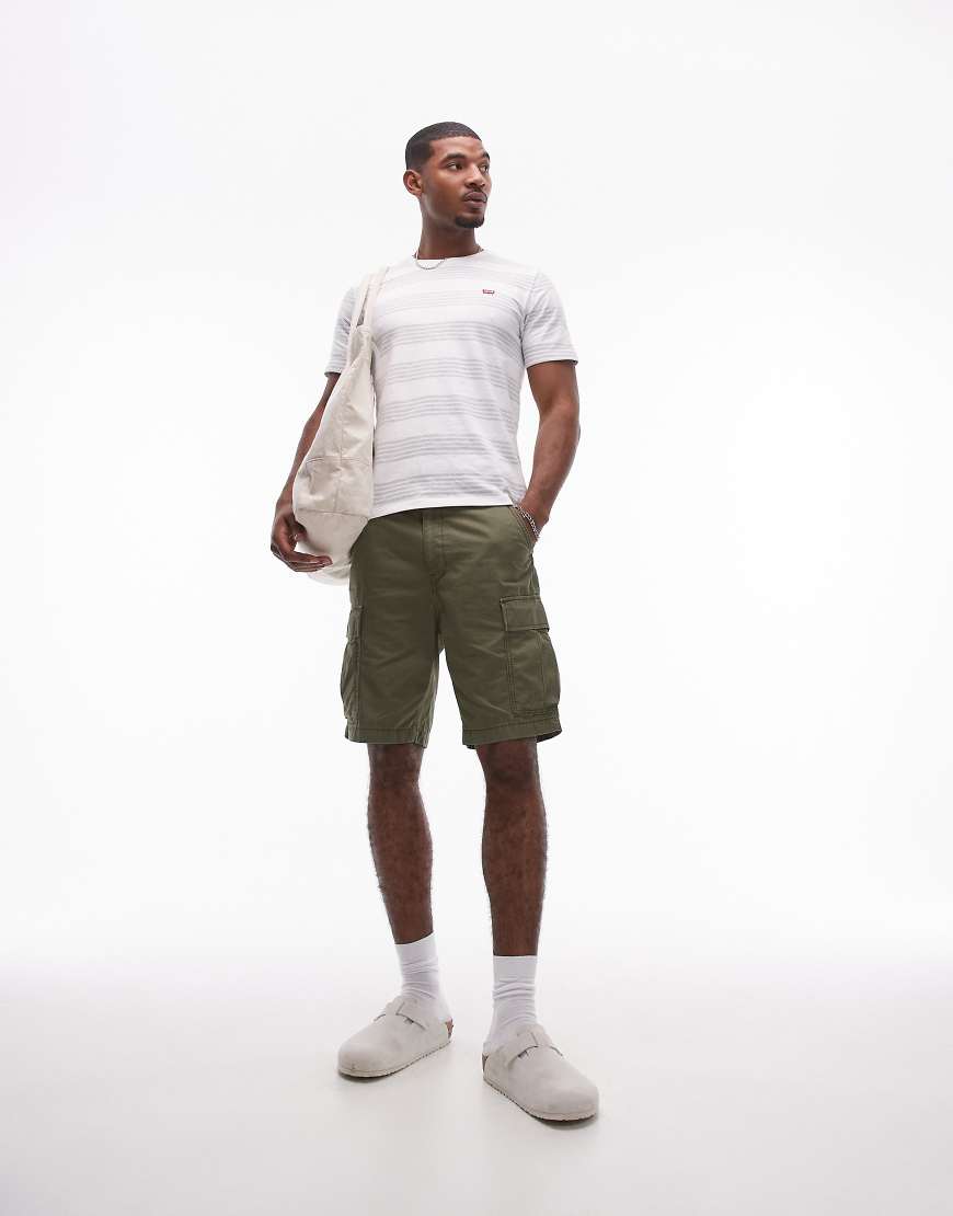 Levi's - Carrier - Cargo-Shorts aus Canvas in Dunkelgrün Levi's - Carrier - Cargo-Shorts aus Canvas in Dunkelgrün von Levi's