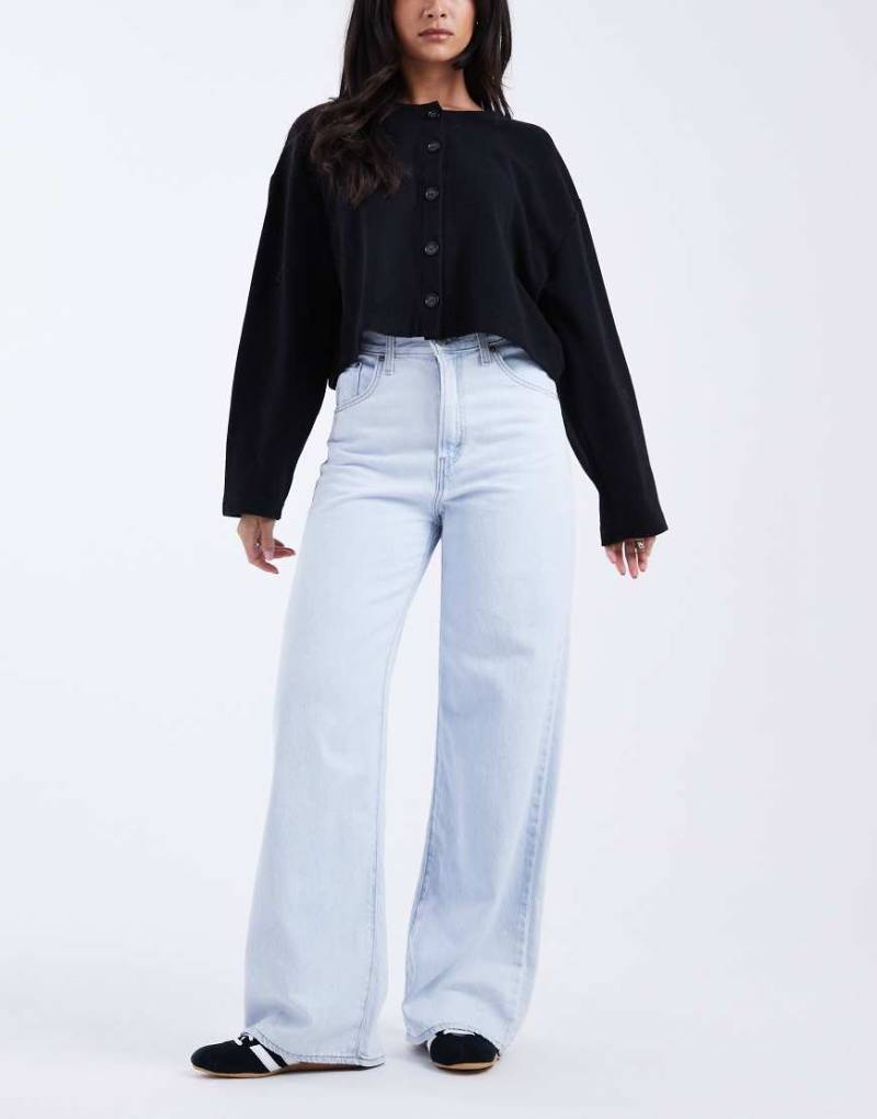 Levi's - Cinch - Weite Jeans in Bleach-Waschung-Blau von Levi's